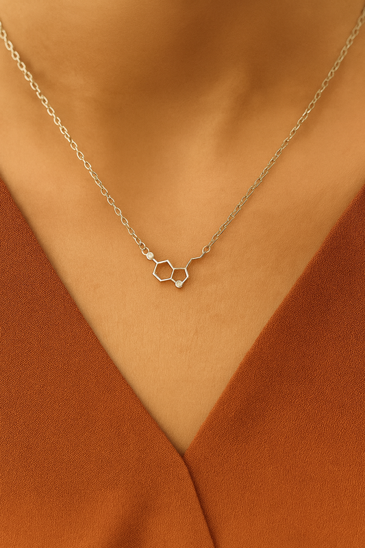 Elegant silver geometric design