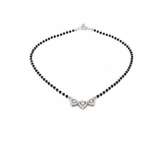 Silver Modern Mangalsutra