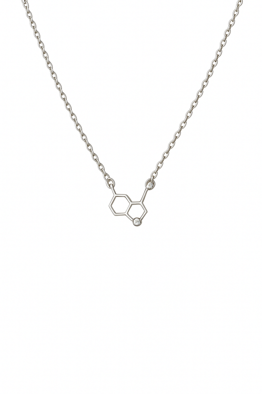 Elegant silver geometric design