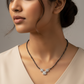 Silver Square Pendant Mangalsutra