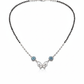 Silver Evil Eye Mangalsutra