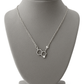 Elegant silver geometric design