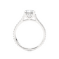 Solitaire With Accent Ring