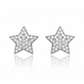 Silver Dazzling Pave Crystal Star Stud Earring (Copy)