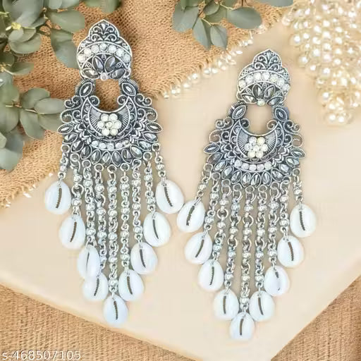 Silver Imitation Earrings on Sale || Trending Imitation Earrings 2025 || Lightweight Imitation Jewelry